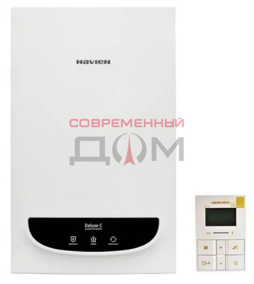 Navien Deluxe С PLUS COAXIAL -16K / закрыт. (без стояка) до 160кв.м, 2-х конт.